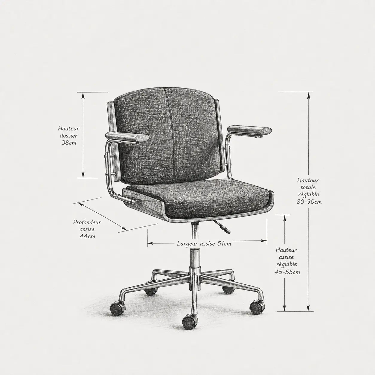 Chaise de bureau | Selva